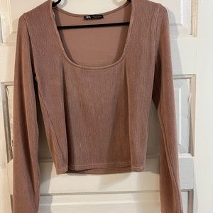 Zara long sleeve top